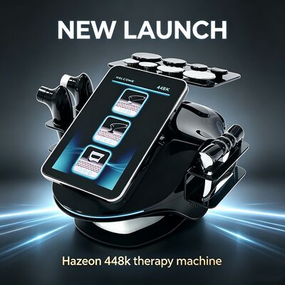 Hazeon 3 in 1 Tecar CET RET Terapia diatermia Fisioterapia 448khz Tecar Therapy Machines Sport Injury Pain Relief