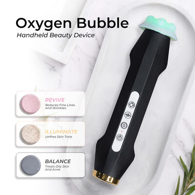 Manipolo a bolle di ossigeno LED Microbubble Lift Strumento portatile luminoso per salone di bellezza