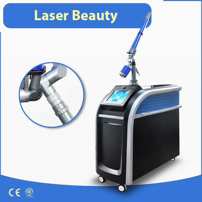 Macchina laser verticale a picosecondi Macchina laser Pico per la rimozione del pigmento del tatuaggio Sbiancamento della pelle Attrezzatura per la bellezza del ringiovanimento