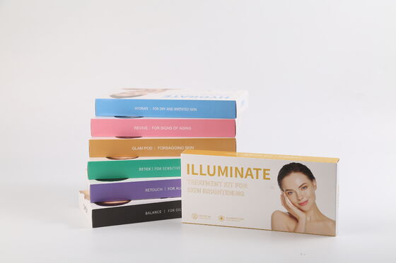 Kit professionale per il trattamento schiarente della pelle Illumina i baccelli del siero Gel per il viso Materiali di consumo per la cura della pelle per l'uso nel salone di bellezza