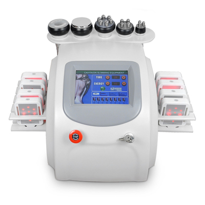 Portatile Nuovo prodotto Multifunzione 6 in 1 Ultrasuono Lipo Laser Body Slimming Machine