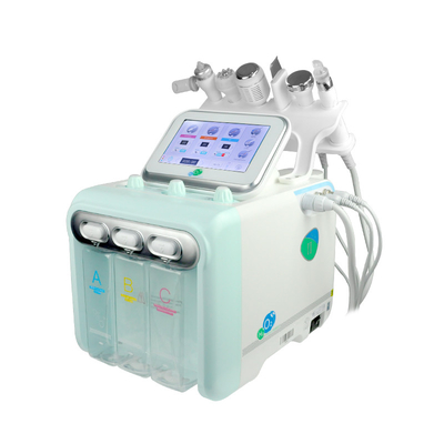 7 in 1 Macchina per la cura della pelle multifunzionale Hydra blackhead extraction Hydro aqua facial beauty machine con maschera LED