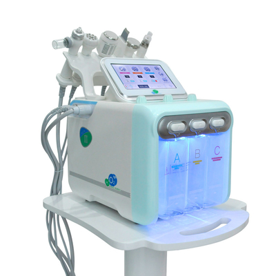7 in 1 Macchina per la cura della pelle multifunzionale Hydra blackhead extraction Hydro aqua facial beauty machine con maschera LED
