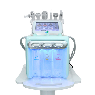 7 in 1 Macchina per la cura della pelle multifunzionale Hydra blackhead extraction Hydro aqua facial beauty machine con maschera LED