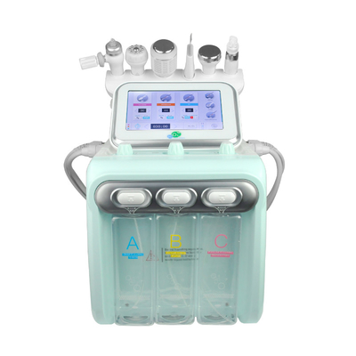 7 in 1 Macchina per la cura della pelle multifunzionale Hydra blackhead extraction Hydro aqua facial beauty machine con maschera LED