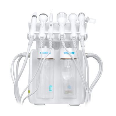 7 in 1 Macchina per la cura della pelle multifunzionale Hydra blackhead extraction Hydro aqua facial beauty machine con maschera LED