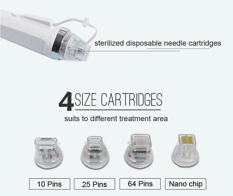 Microneedle Macchina per la cura della pelle di bellezza Oro Radiofrequenza RF Microneedling