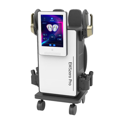 EMS macchina di modellazione del corpo con RF EMS 4 maniglie con cuscino