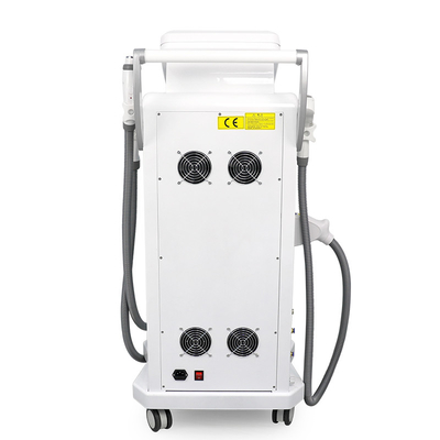 Doppio schermo 3 in 1 multifunzione IPL RF Nd Yag Laser per il ringiovanimento della pelle depilazione macchina di bellezza