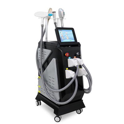4 in 1 OPT IPL Rf Nd YAG depilazione indolore ringiovanimento della pelle macchina di bellezza