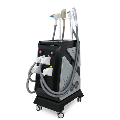 4 in 1 OPT IPL Rf Nd YAG depilazione indolore ringiovanimento della pelle macchina di bellezza