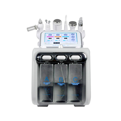 7 in 1 Macchina per la cura della pelle multifunzionale Hydra blackhead extraction Hydro aqua facial beauty machine con maschera LED