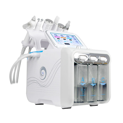 7 in 1 Macchina per la cura della pelle multifunzionale Hydra blackhead extraction Hydro aqua facial beauty machine con maschera LED