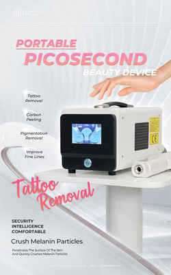 2024 Nuovo Laser Pico Portatile Picosecondo Laser di rimozione del melasma e del tatuaggio 755nm Picosecondo