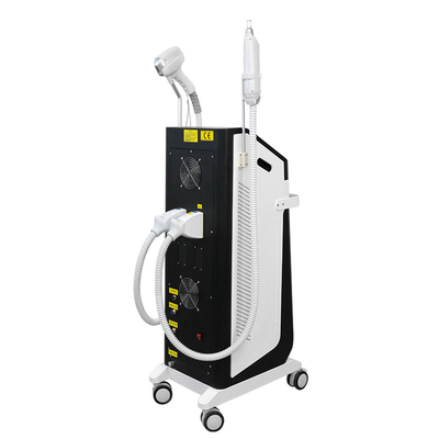 2 In 1 808nm Laser Permanente Rimozione dei capelli Tattoo Yag diodo salone di bellezza 3 lunghezze d'onda diodo laser