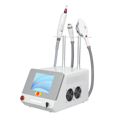 3 in 1 Picosecond Laser depilazione Ipl RF Machine con manico 3pcs