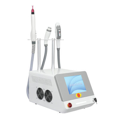 3 in 1 Picosecond Laser depilazione Ipl RF Machine con manico 3pcs