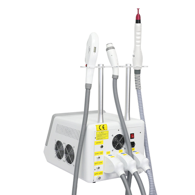 3 in 1 Picosecond Laser depilazione Ipl RF Machine con manico 3pcs