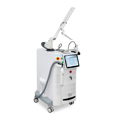 Picosecondo Nd YAG / Laser CO2 frazionato macchina per il trattamento delle cicatrici post-bruciatura