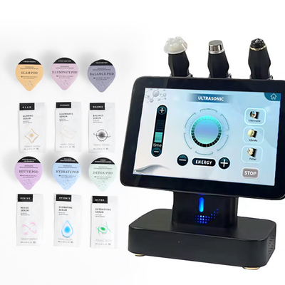 3 in 1 Peeling a getto di ossigeno Infusione Facelifting Cosmetico Stringing Beauty Skin Care CO2 Bubble Oxygenation Exfoliate Oxygen Facial Machine