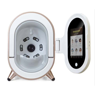 Scanner della pelle AI Analisatore della pelle facciale Analisi professionale delle rughe con linguaggio multi