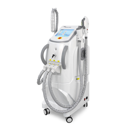 Macchina di estetica multifunzione 3 in 1 Elight Ipl Opt depilazione e Nd Yag Carbon Peeling Macchina di rimozione del tatuaggio sbiancamento