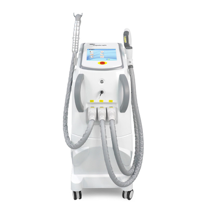 Macchina di estetica multifunzione 3 in 1 Elight Ipl Opt depilazione e Nd Yag Carbon Peeling Macchina di rimozione del tatuaggio sbiancamento