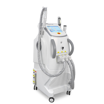 Macchina di estetica multifunzione 3 in 1 Elight Ipl Opt depilazione e Nd Yag Carbon Peeling Macchina di rimozione del tatuaggio sbiancamento