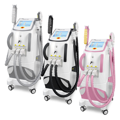 Macchina di estetica multifunzione 3 in 1 Elight Ipl Opt depilazione e Nd Yag Carbon Peeling Macchina di rimozione del tatuaggio sbiancamento