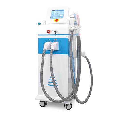 Macchina di bellezza 4 in 1 con laser Elight RF IPL Nd Yag dispositivo di depilazione