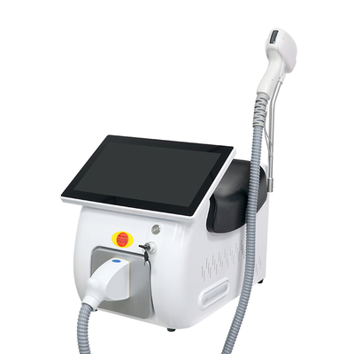 Soprano portatile, macchina laser per la depilazione con grande display.