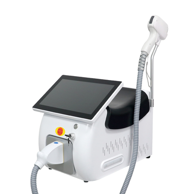 Soprano portatile, macchina laser per la depilazione con grande display.