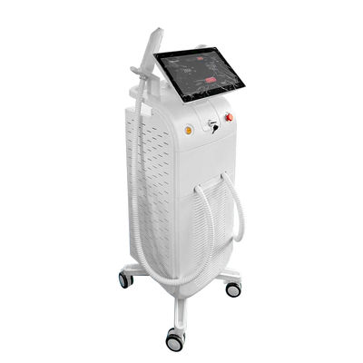 Diode Hair Removal Machine Platinum Titanium Maquina De Depilacion Ice Laser 755 808 1064nm With Pico Nd Yag Laser Handle