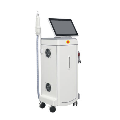 Diodo laser di depilazione indolore 808nm doppio manico Picosecondo laser portatile 3 onde tre lunghezza d'onda diodo laser macchina