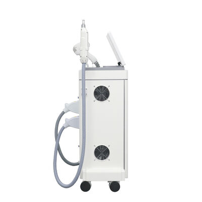 Diodo laser di depilazione indolore 808nm doppio manico Picosecondo laser portatile 3 onde tre lunghezza d'onda diodo laser macchina