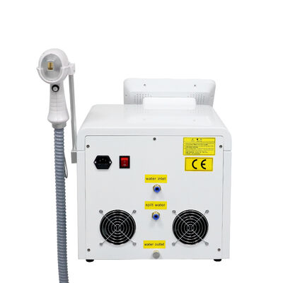 Rimozione dei peli laser 808 indolore portatile 2 in 1 macchina a diodi laser per la rimozione dei peli e picosecondi