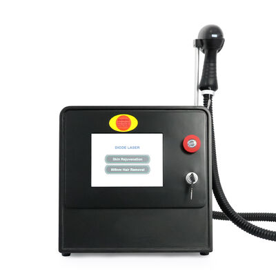 Colore nero 808nm Diodo Laser Portatile 808 Laser Diodo depilazione indolore macchina di bellezza