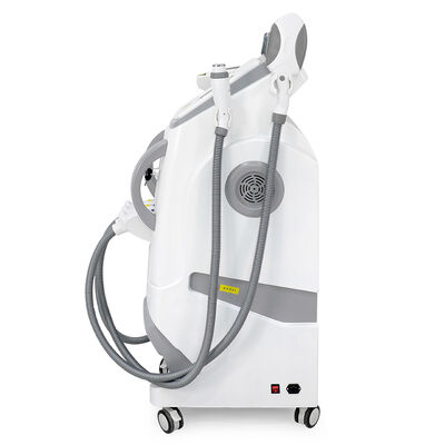 Three-in-One Multi-functional Laser Beauty machine Vertical Three handles Hair Removal Laser Painless Safe Hair Removal Laser Tattoo Removal RF machine