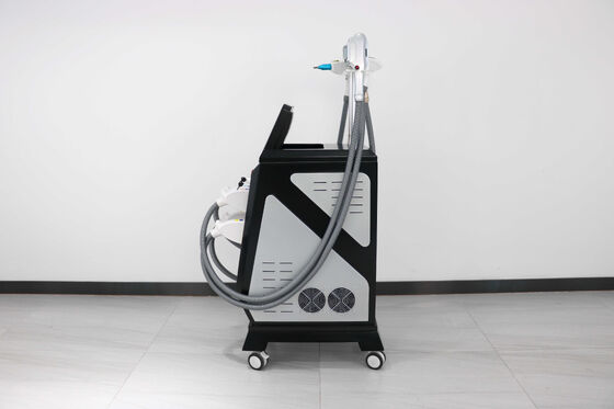Macchina di bellezza verticale 4 in 1 Dispositivo di bellezza multifunzionale e sistema di depilazione laser
