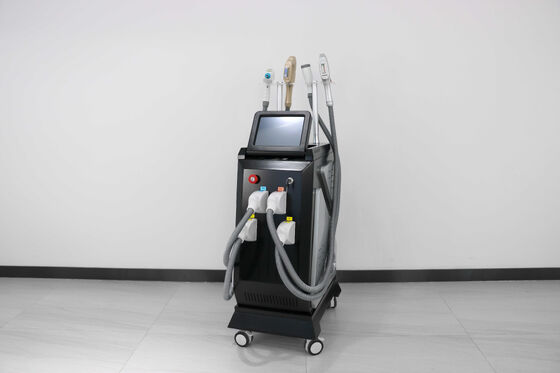 Macchina di bellezza verticale 4 in 1 Dispositivo di bellezza multifunzionale e sistema di depilazione laser
