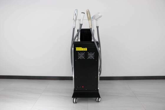 Macchina di bellezza verticale 4 in 1 Dispositivo di bellezza multifunzionale e sistema di depilazione laser