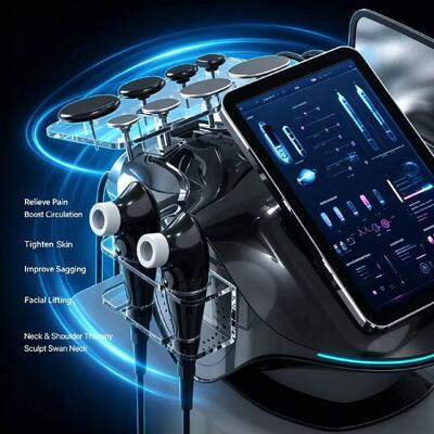 Dispositivo di fisioterapia Hazeon Tecar 500W 448KHz Dispositivo di diatermia Tecar per 10 parti del corpo, Dispositivo di fisioterapia Tecar, Dispositivo di diatermia RF CET RET portatile per il corpo