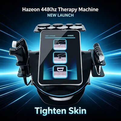 Hazeon 3 in 1 Tecar CET RET Terapia diatermia Fisioterapia 448khz Tecar Therapy Machines Sport Injury Pain Relief