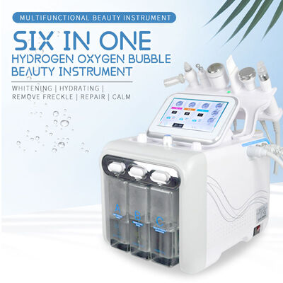 6 in 1 Hydro Oxygen Bubble Facial Machine Blackhead Remover Salone di bellezza
