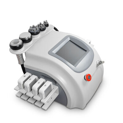 Multifunzione 6 in 1 Cavitazione ad ultrasuoni RF Laser a vuoto Target Body Slimming Skin Tightening Machine For Beauty Salon