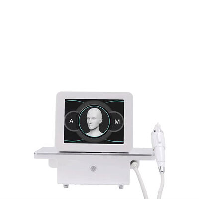Attrezzatura di bellezza per salone antietà per ringiovanimento della pelle con microaghi RF in oro