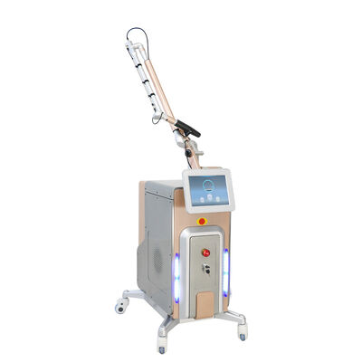 Macchina laser a picosecondi Picolaser Q Switch Nd Yag per il ringiovanimento della pelle per la rimozione del pigmento del tatuaggio