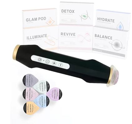 Manipolo a bolle di ossigeno LED Microbubble Lift Strumento portatile luminoso per salone di bellezza