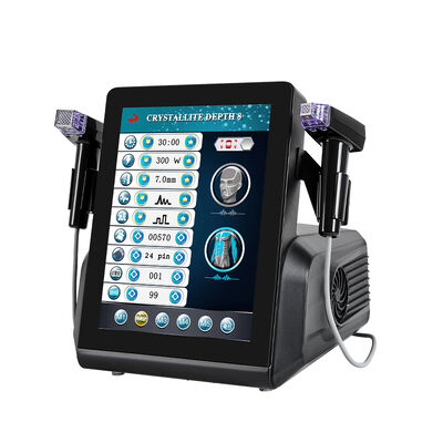 Profondità di cristallito 8 RF frazionata Microneedle Machine Multi Tips Rughe cicatrici Stretch Mark Rimozione Stretta della pelle attrezzature di salone