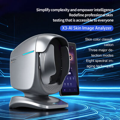 X3 Analizzatore della pelle AI Camera Salon Dispositivo diagnostico per la bellezza del viso Rilevatore di bellezza HD Attrezzature per macchine scanner